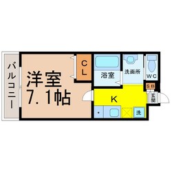 小幡駅 徒歩8分 1階の物件間取画像